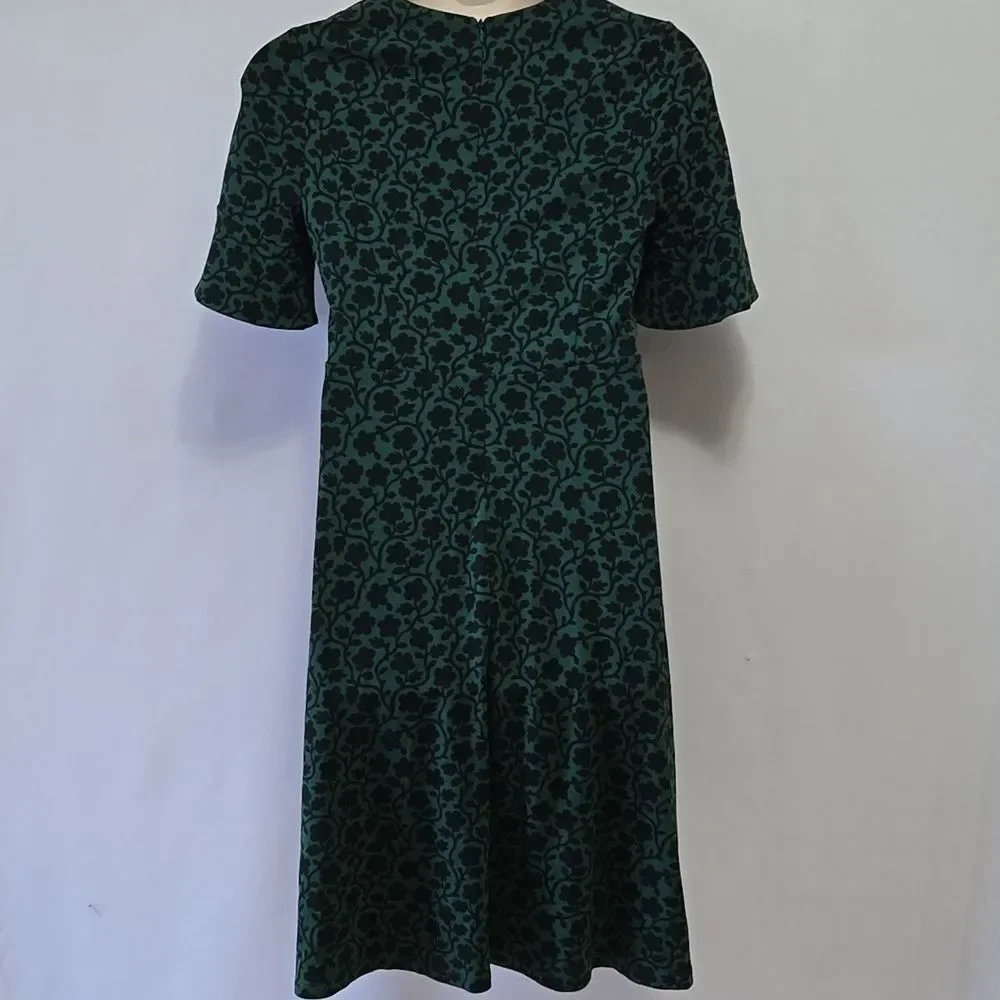 Boden Alexis Jersey Dress Suze 10 Long Tall‎ Enchanted Vines